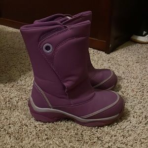 Lands end snow boots- girls size 13